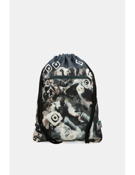 MOCHILA-SACO-TELA-ESTAMPADO-ASAS-CORDONES-REAL-ANEKKE