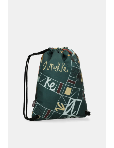 MOCHILA-SACO-TELA-ESTAMPADO-ASAS-CORDONES-REAL-EVOLUTION-ANEKKE 2
