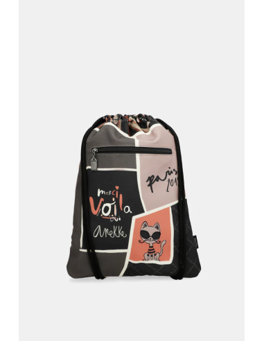 MOCHILA-SACO-TELA-ESTAMPADO-ASAS-CORDONES-MADEMOISELLE-ANEKKE
