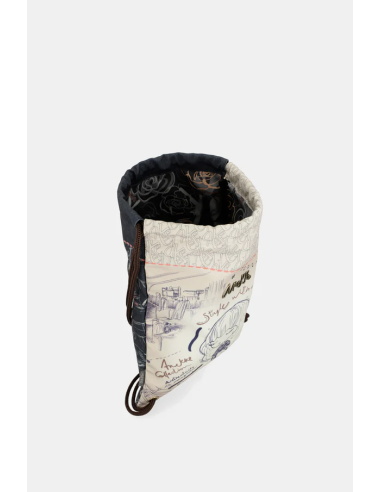 MOCHILA-SACO-TELA-ESTAMPADO-ASAS-CORDONES-STUDIO-ANEKKE