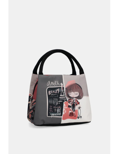 PORTA-ALIMENTOS.-PEQUEÑO-ESTAMAPADO-MULTI-CIERRE-CREMALLERA-ASAS-MANO-MADEMOISELLE-ANEKKE