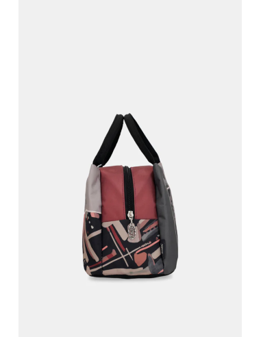 PORTA-ALIMENTOS.-PEQUEÑO-ESTAMAPADO-MULTI-CIERRE-CREMALLERA-ASAS-MANO-MADEMOISELLE-ANEKKE