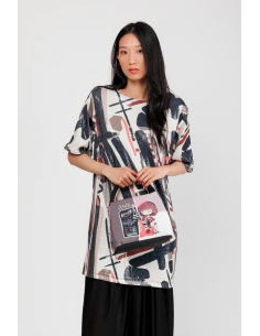 PORTA-ALIMENTOS.-PEQUEÑO-ESTAMAPADO-MULTI-CIERRE-CREMALLERA-ASAS-MANO-MADEMOISELLE-ANEKKE