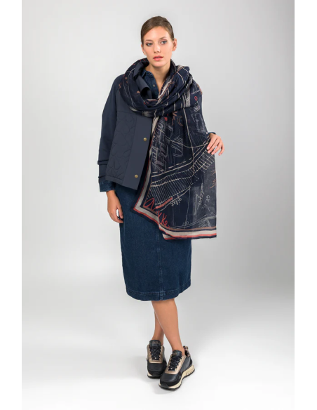 PAÑUELO AZUL BOUTIQUE ANEKKE