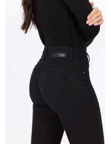 JEANS NEGROS ONE SIZE DOBLE UP TIFFOSI