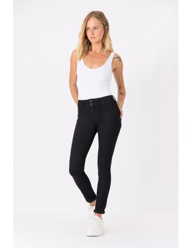 JEANS NEGROS ONE SIZE DOBLE UP TIFFOSI