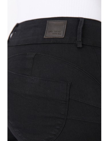 JEANS NEGROS ONE SIZE DOBLE UP TIFFOSI