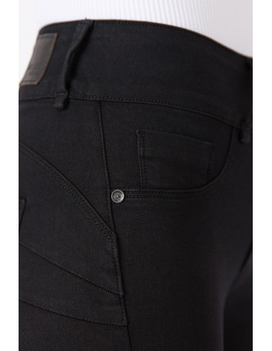 JEANS NEGROS ONE SIZE DOBLE UP TIFFOSI
