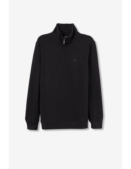 SUDADERA-CUELLO-ALTO-CREMALLERA-LOGO-REGULAR-FIT-JAMIR-TIFFOSI