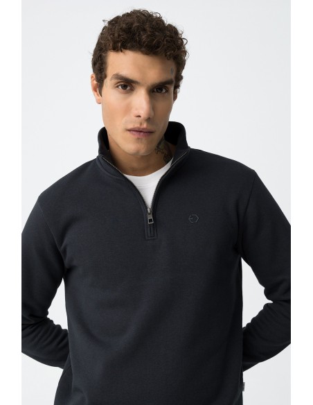 SUDADERA-CUELLO-ALTO-CREMALLERA-LOGO-REGULAR-FIT-JAMIR-TIFFOSI