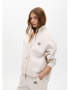 SUDADERA CREMALLERA CAPUCHA LOLA CASADEMUNT 2