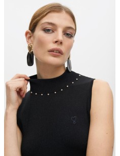 VESTIDO-LARGO-NEGRO-CUELLO-HALTER--LOLA-CASADEMUNT 2