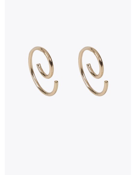 PENDIENTES-ESPIRAL-DORADO-DORADO-PLATA-ARO-PEQUEÑO-LOLA-CASADEMUNT