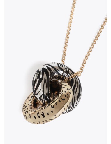 COLLAR NUDO BICOLOR LOLA CASADEMUNT