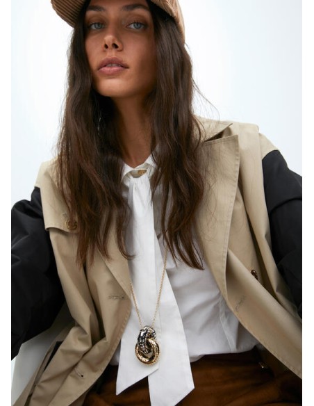 COLLAR NUDO BICOLOR LOLA CASADEMUNT