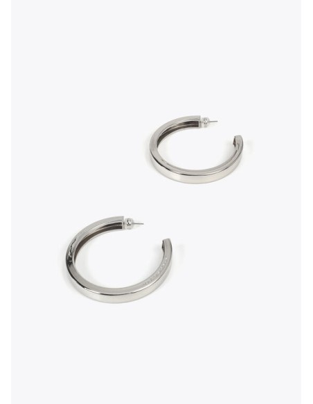 PENDIENTES-ARO-GRANDE-METAL-BRILLO-PLATA-DORADO-LOLA-CASADEMUNT