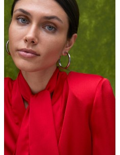 PENDIENTES-ARO-PEQUEÑO-METAL-BRILLO-PLATA-DORADO-LOLA-CASADEMUNT