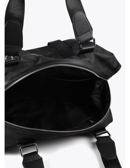 BOLSA-VIAJE-NEGRA-NYLON-CAMUFLAJE-FIN-DE-SEMANA-LOLA-CASADEMUNT