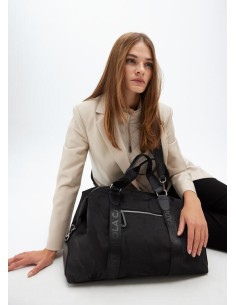 BOLSA-VIAJE-NEGRA-NYLON-CAMUFLAJE-FIN-DE-SEMANA-LOLA-CASADEMUNT