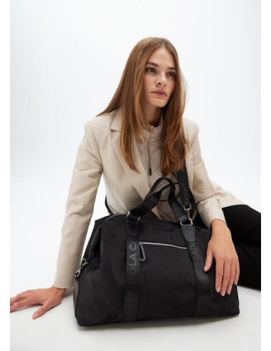BOLSA-VIAJE-NEGRA-NYLON-CAMUFLAJE-FIN-DE-SEMANA-LOLA-CASADEMUNT