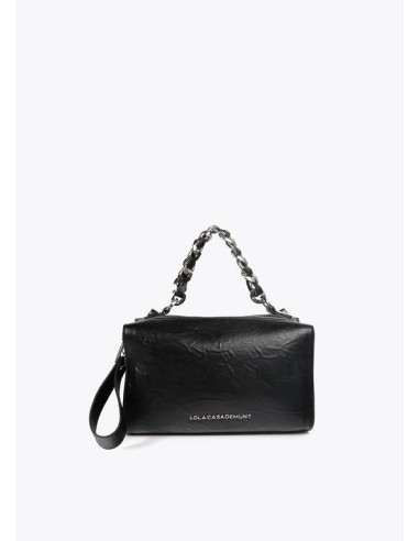 BOLSO-MALETIN-NEGRO-EFECTO-PIEL-ARRUGADA-ASA-MANO-ASA-BANDOLERA-LOLA-CASADEMUNT