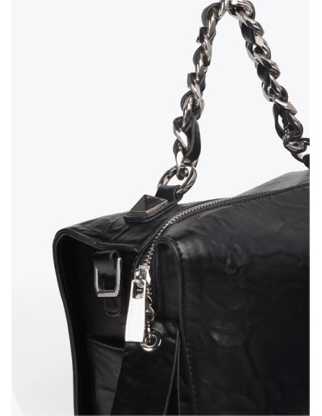 BOLSO-MALETIN-NEGRO-EFECTO-PIEL-ARRUGADA-ASA-MANO-ASA-BANDOLERA-LOLA-CASADEMUNT
