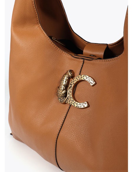 BOLSO-SHOPPER-CAMEL-UN-ASA-BOLSO-INTERIOR-EXTRAÍBLE-LOGO-LEOPARDO-LOLA-CASADEMUNT
