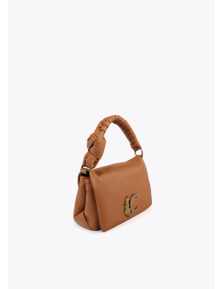 BANDOLERA-CAMEL-ASA-MANO.ASA-BANDOLERA-SOLAPA-DOS-COMPARTIMENTOS-LOGO-LEOPARDO-LOLA-CASADEMUNT