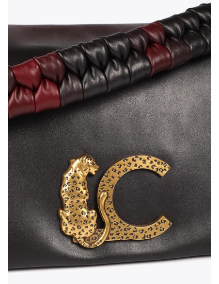 BANDOLERA-COMBINADA-ASA-NUDO-ASA-BANDOLERA-SOLAPA-DOS-COMPARTIMENTOS-LOGO-LEOPARDO-LOLA-CASADEMUNT