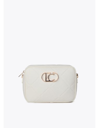 BANDOLERA-MONOGRAMA-ROMBOS-DOS-ASAS-REGULABLR-LOGO-DORADO-OVALADO-LOLA-CASADEMUNT