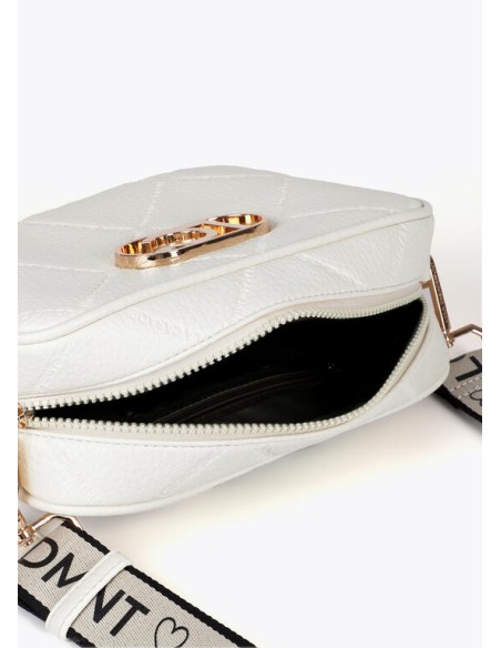 BANDOLERA-MONOGRAMA-ROMBOS-DOS-ASAS-REGULABLR-LOGO-DORADO-OVALADO-LOLA-CASADEMUNT