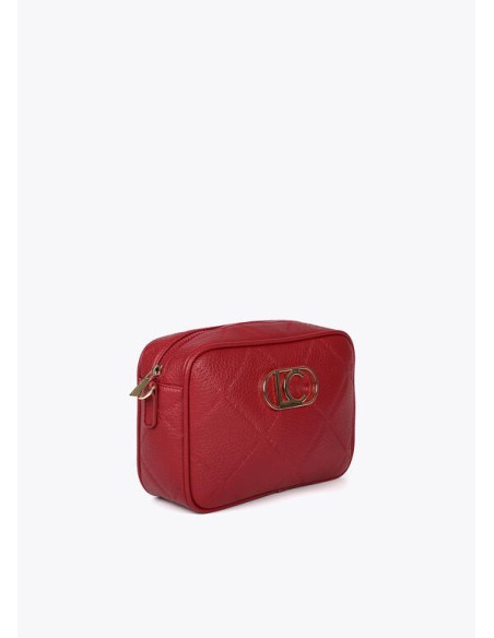 BANDOLERA-MONOGRAMA-ROMBOS-DOS-ASAS-REGULABLR-LOGO-DORADO-OVALADO-LOLA-CASADEMUNT