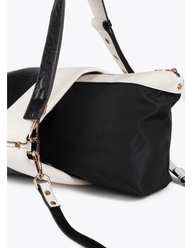 BOLSO-HOBO--BICOLOR-BLANCO-NEGRO-DOS-ASAS-HOMBRO-BANDOLERA-LOLA-CASADEMUNT