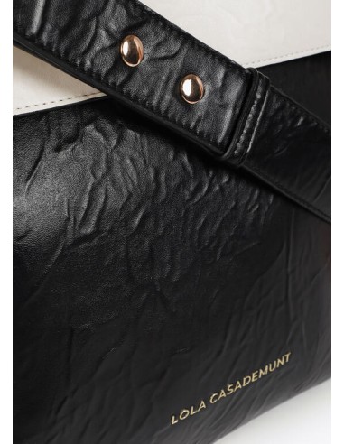 BOLSO-HOBO--BICOLOR-BLANCO-NEGRO-DOS-ASAS-HOMBRO-BANDOLERA-LOLA-CASADEMUNT
