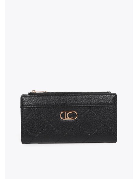 BILLETERO-MONOGRAMA-ROMBO-DOS-COMPARTIMENTOS-LOGO-OVALADA¡O-DORADO-LOLA-CASADEMUNT