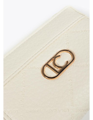 BILLETERO-PEQUEÑO-MONOGRAMA-ROMBO-DOS-COMPARTIMENTOS-LOGO-OVALADA¡O-DORADO-LOLA-CASADEMUNT