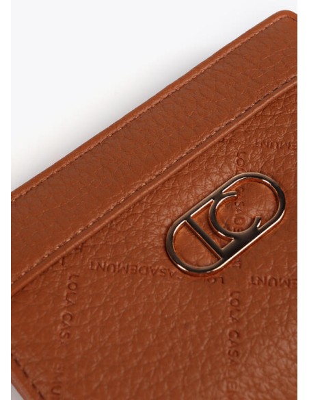 BILLETERO-PEQUEÑO-MONOGRAMA-ROMBO-DOS-COMPARTIMENTOS-LOGO-OVALADA¡O-DORADO-LOLA-CASADEMUNT