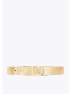 CINTURÓN-REVERSIBLE-TONOS-METALIZADOS-PLATA-DORADO-HEBILLA-LOGO-DORADO-OVALADO-LOLA-CASADEMUNT