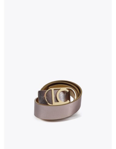 CINTURÓN REVERSIBLE METALIZADO LOLA CASADEMUNT