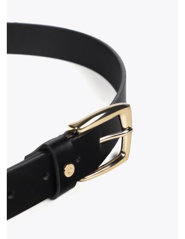 CINTURÓN-LOGO-TROQUELADO-HEBILLA-DORADA-NEGRO-CAMEL-LOLA-CASADEMUNT