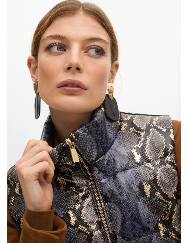 CHALECO-ACOLCHADO-COMBINADO.AZUL-GRIS-NEGRO-DORADO-PRINT-LOLA-CASADEMUNT