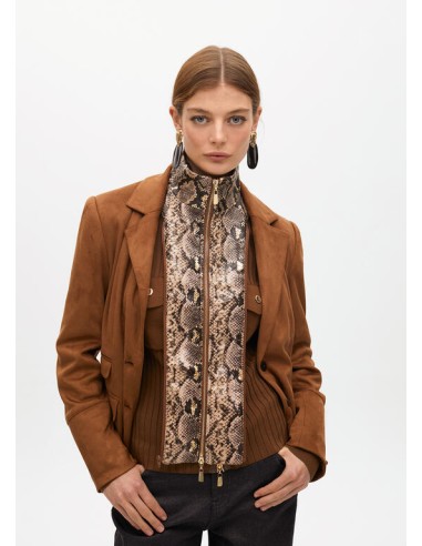 AMERICANA-ANTELINA-MARRÓN-CHALECO-ANIMAL-PRINT-INTERIOR-LOLA-CASADEMUNT