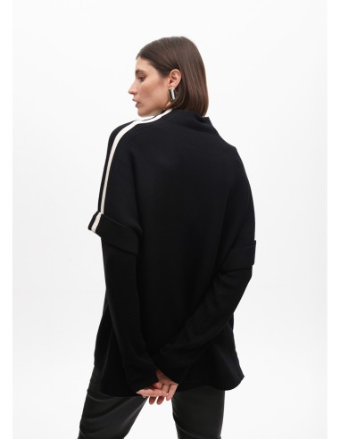 JERSEY-MANGASCONTRASTE-DOBLADILLO-CUELLO-PERKI-ABERTURAS-LATERALES-LOLA-CASADEMUNT