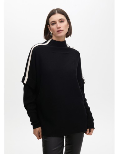 JERSEY-MANGASCONTRASTE-DOBLADILLO-CUELLO-PERKI-ABERTURAS-LATERALES-LOLA-CASADEMUNT