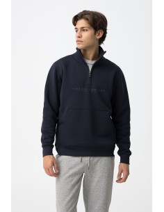 SUDADERA-CUELLO-ALTO-CIERRE-CREMALLERA-TEXTO-RELIEVE-GARLAND-TIFFOSI 2