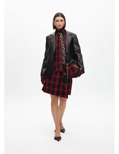 CAMISA-ESTAMPADO-TARTÁN-CUADROS-LAZADA-ANIMAL-PRINT-LOLA-CASADEMUNT