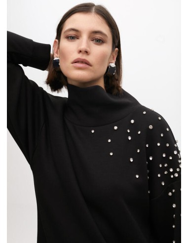 VESTIDO NEGRO MANGA JOYAS LOLA CASADEMUNT