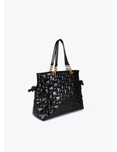 SHOPPER-ACOLCHADO-NEGRO-CIERRE-IMÁN-BOLSO-NECESER-INTERIOR-ASAS-COMBINADAS-LOLA-CASADEMUNT