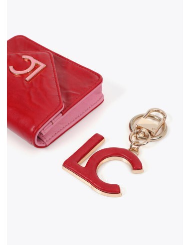 SET-MONENERO-LLAVERO-ROJO-ROSA-AMIMAL-PRINT-CAJA-LOLA-CASADEMUNT