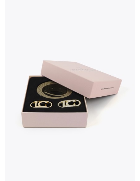 PACK-CINTURÓN-REVERSIBLE-DORADO-PLATA-HEBILLAS-INTERCAMBIABLES-DORADAS-LOLA-CASADEMUNT